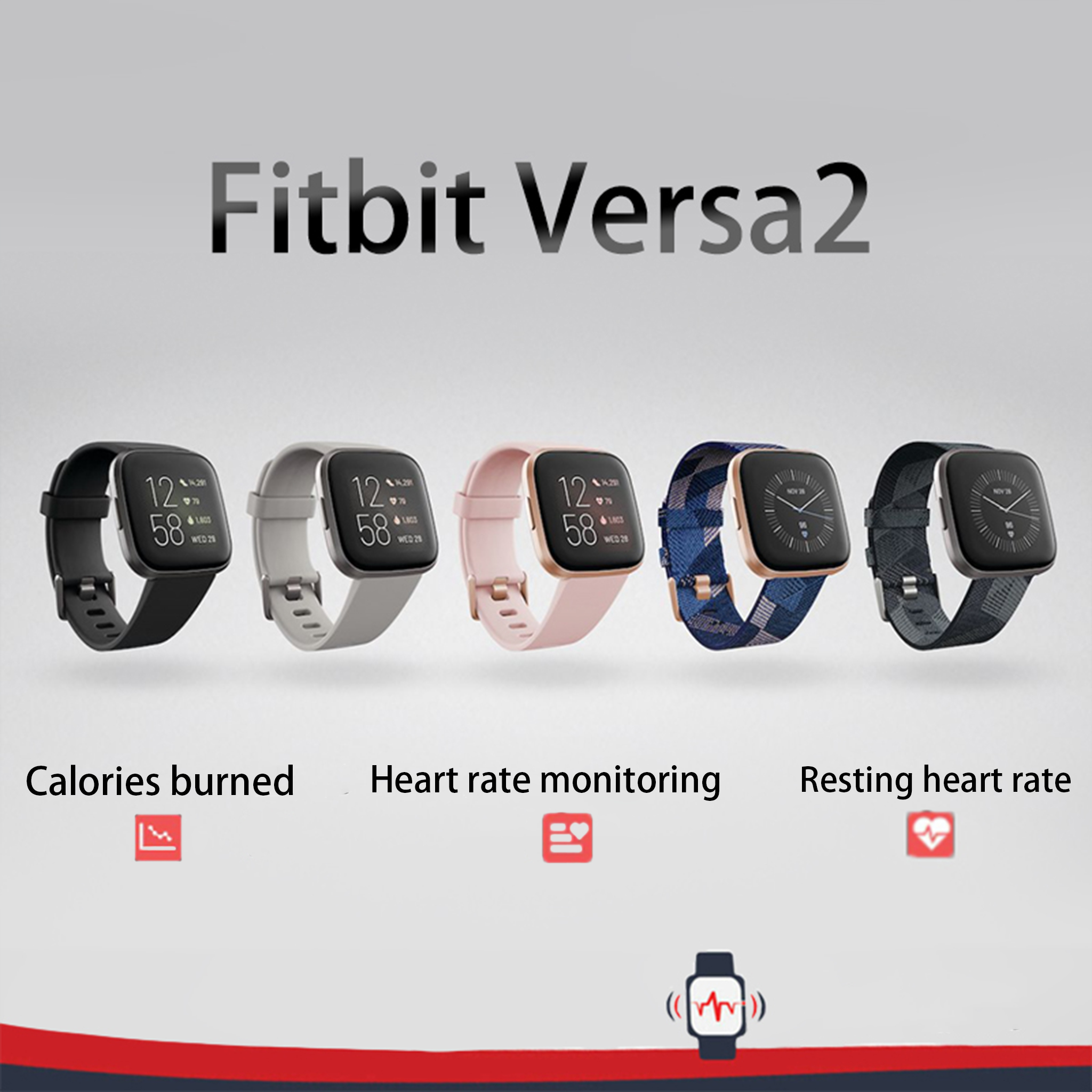 Smartwatch Faces - Fitbit Versa 2 Health and Fitness