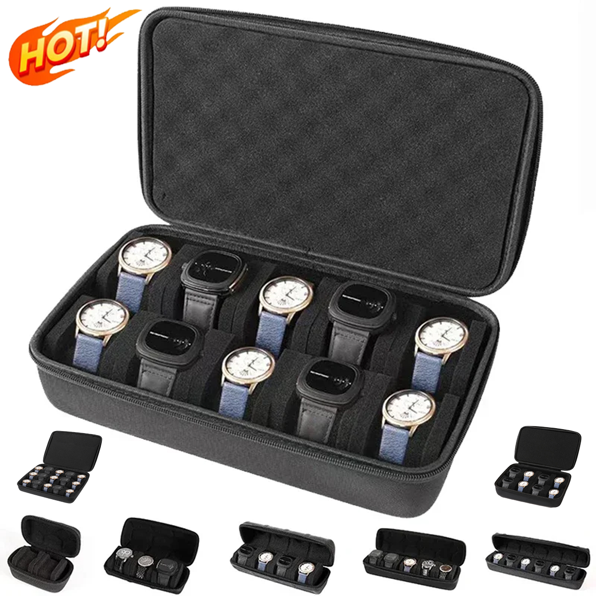 Smartwatch Id - Watch Box Organizer for Men or