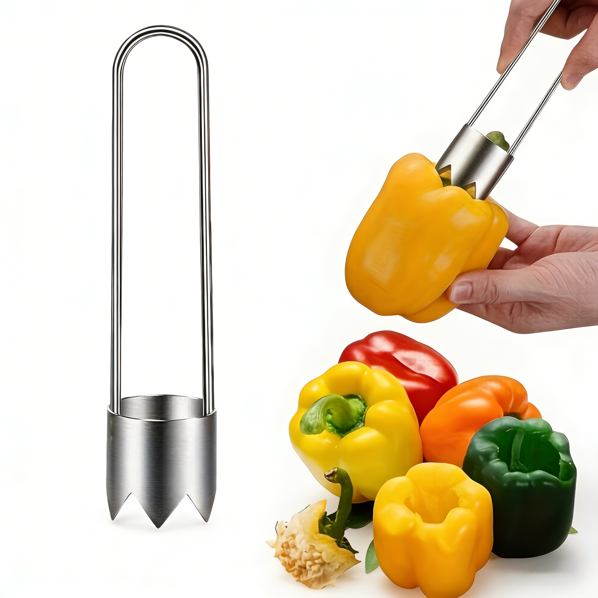 Smartwatch Universal - Stainless Steel Multi-Purpose Fruit Vegetable Corer