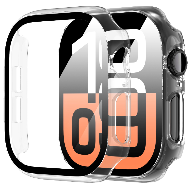 Tempered Glass+Case For Apple  – Smartwatch Band Accessories Bewertung und Preis