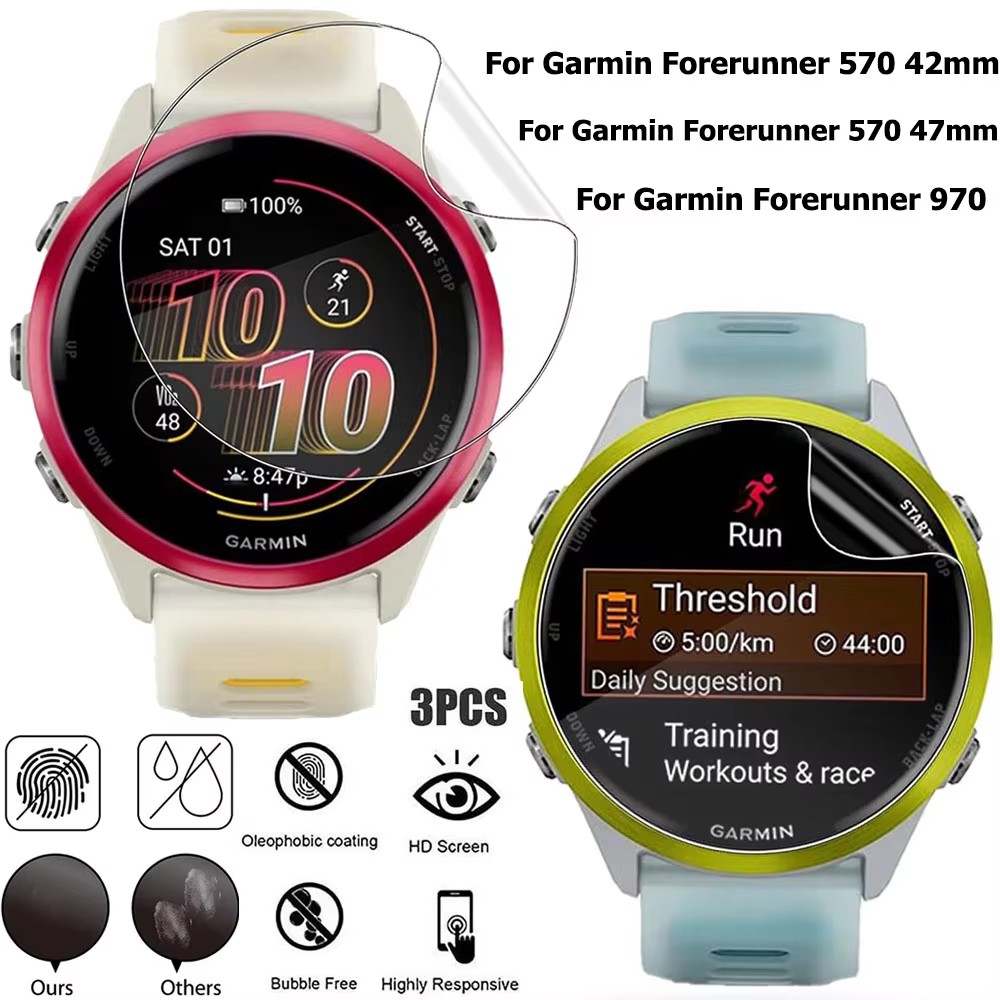 1-3Pcs Hydrogel Film For Garmi – Garmin Smartwatch Accessories Bewertung und Preis