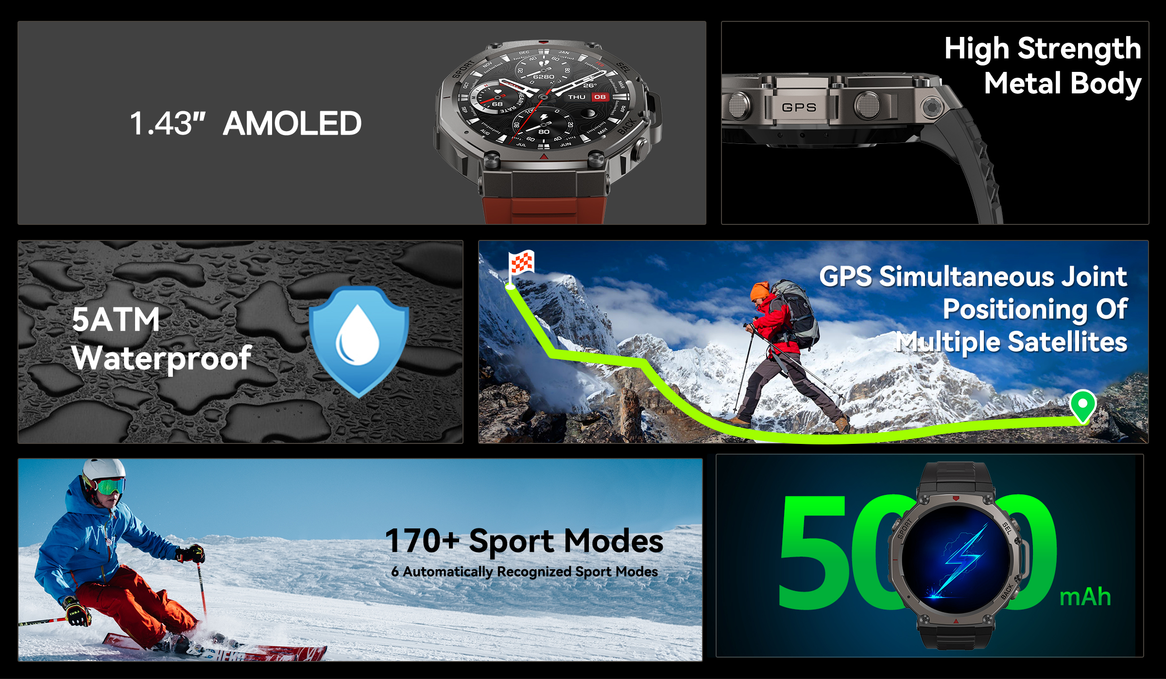 North Edge T-Rex Ultra GPS Sma – Smartwatch Faces Bewertung und Preis