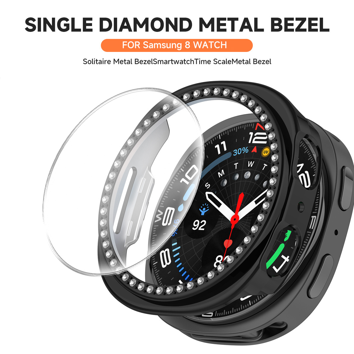 Case + Glass Full Coverage Bum – Samsung Smartwatch Accessories Bewertung und Preis