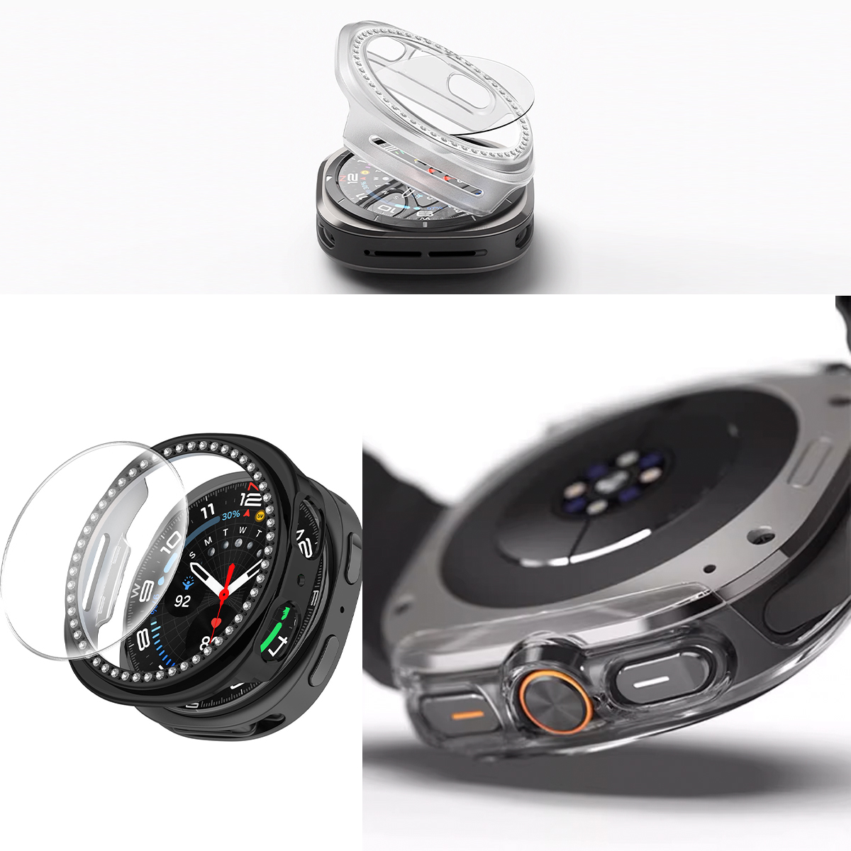 Case + Glass Full Coverage Bum – Samsung Smartwatch Accessories Bewertung und Preis