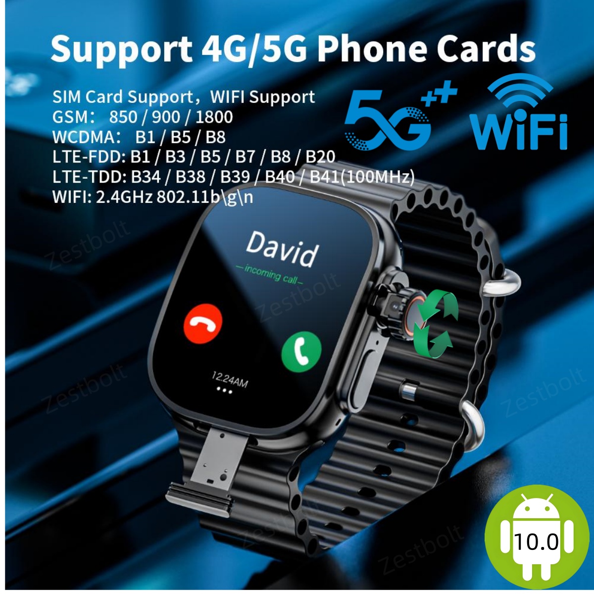 Curved Display 4G Android 10 S – Smartwatch Store Bewertung und Preis