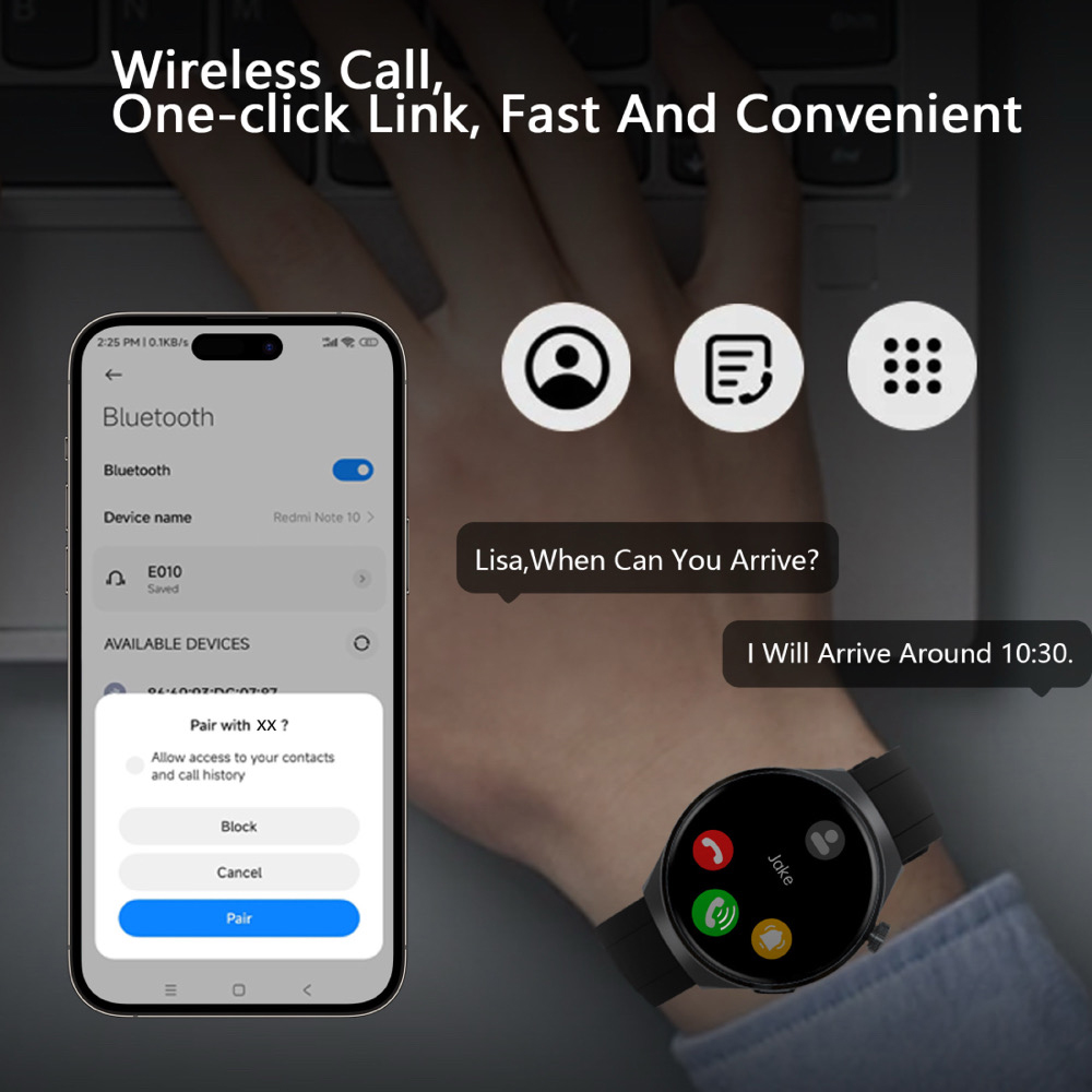 One Click Wireless Call Smartw – Smartwatch Faces Bewertung und Preis