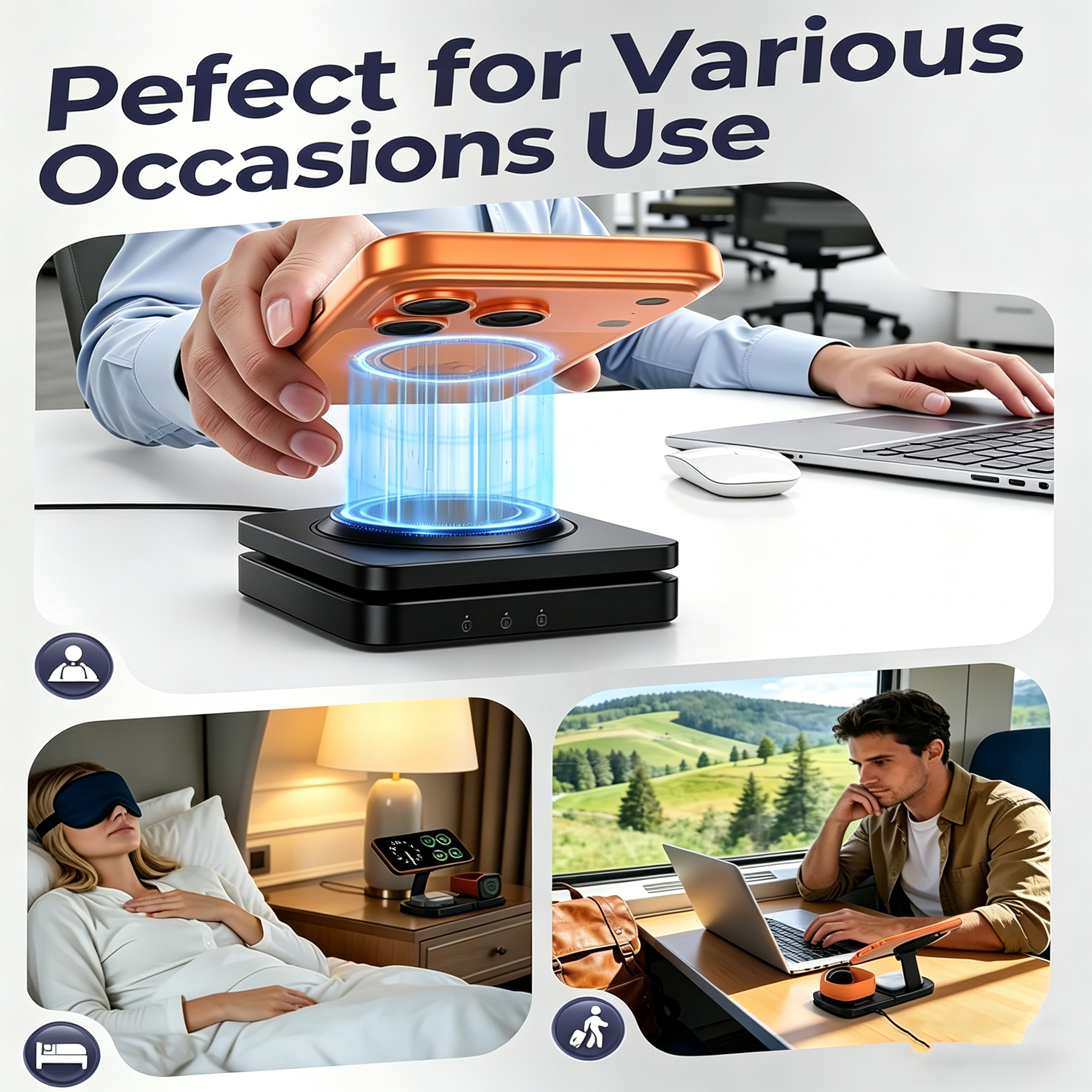 TIMESS Fast Magnetic 3 in 1 Wi – Wireless Charger Watch Bewertung und Preis