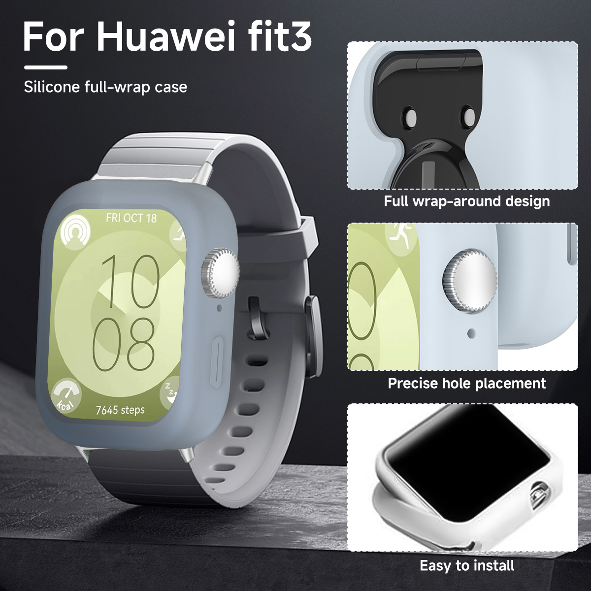 TPU Silicone Case For Huawei W – Huawei Smartwatch Accessories Bewertung und Preis