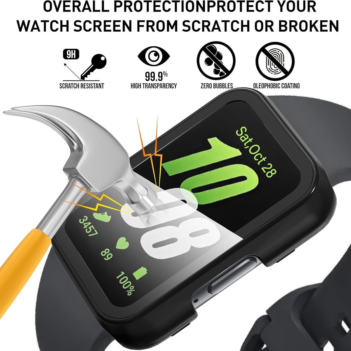 Glass+Case for Samsung Galaxy  – Samsung Smartwatch Accessories Bewertung und Preis