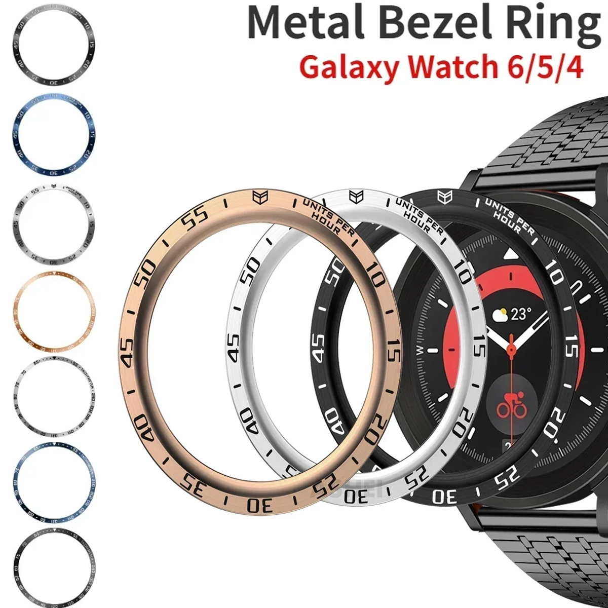 HOT Metal Bezel Ring For Samsu – Smartwatch Icon Bewertung und Preis
