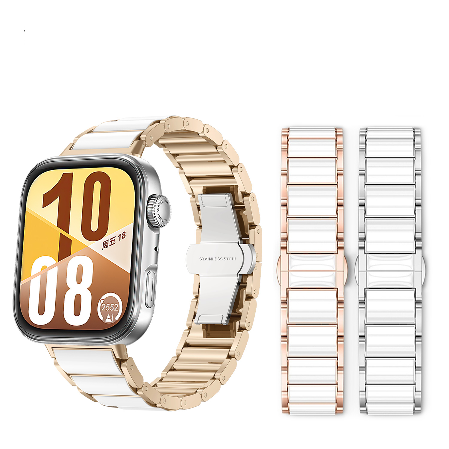 Ceramic-like Metal Strap For H – Ceramic Link Bracelet Bewertung und Preis