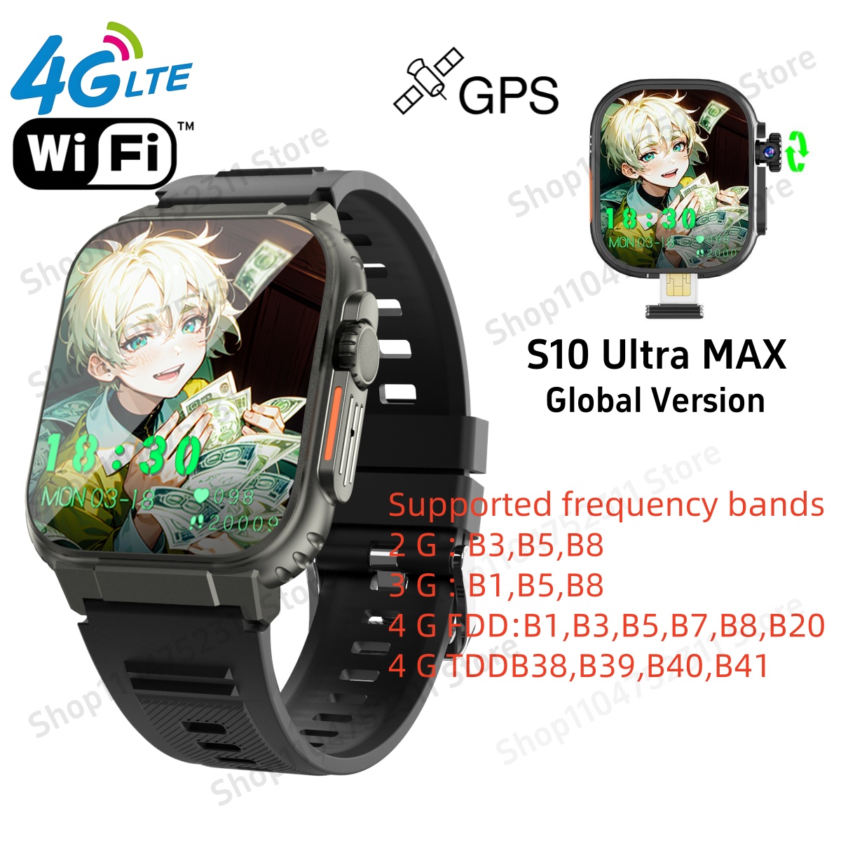 S10 Ultra MAX Smartwatch 4G 5G – Smartwatch Store Bewertung und Preis