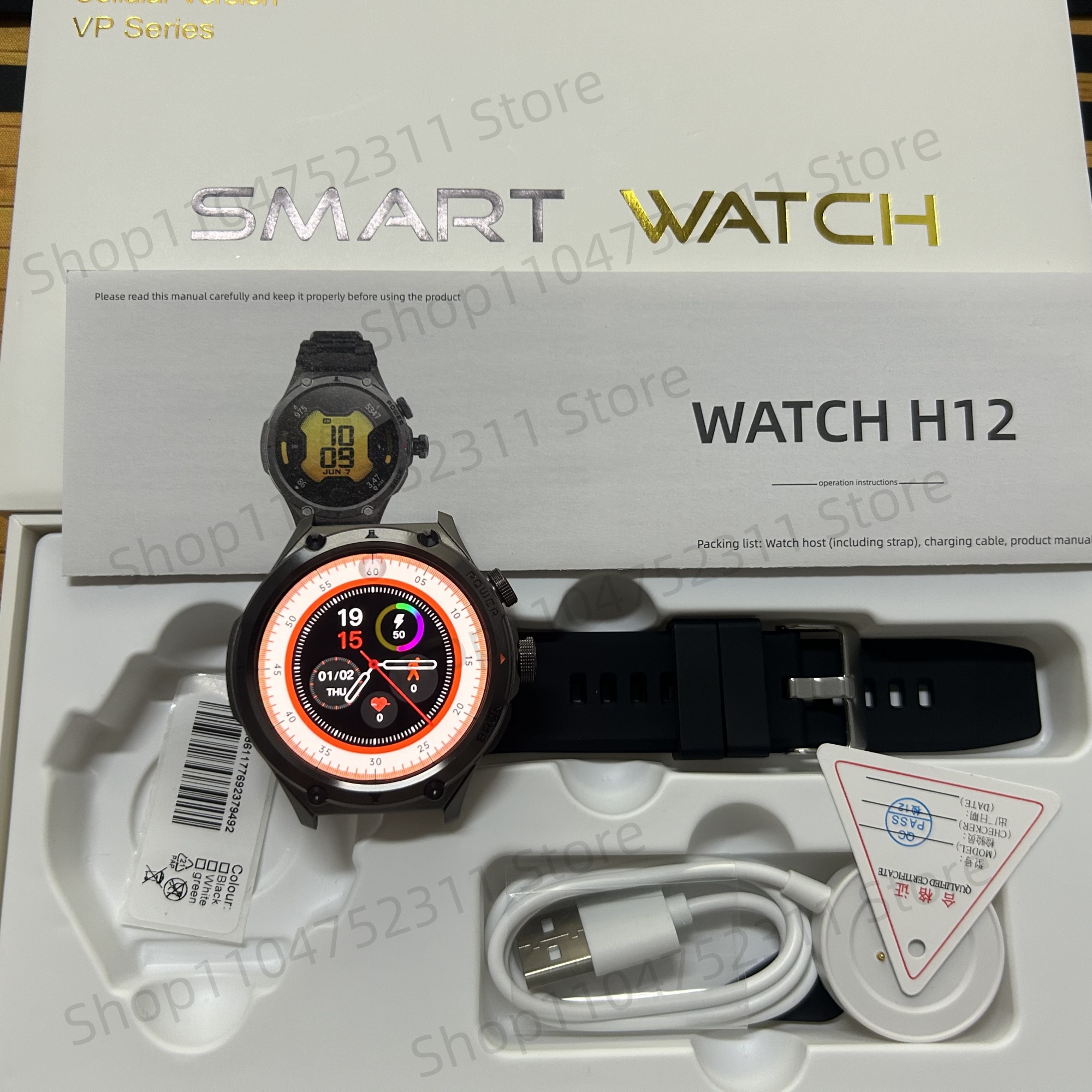 H12 Smartwatch 4G LTE Smart Wa – Smartwatch Store Bewertung und Preis
