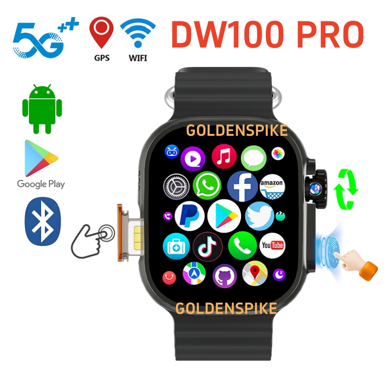 DW100 PRO SmartWatch 4G/5G And – Smartwatch Store Bewertung und Preis