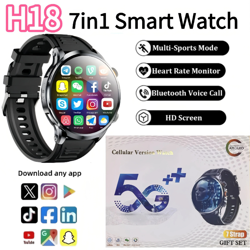H18 New Android Smartwatch 4G  – Smartwatch Store Bewertung und Preis