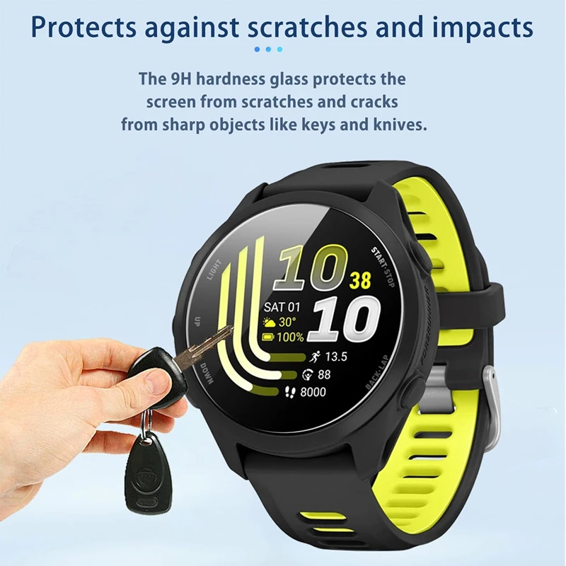 9H Tempered Glass Protective F – Garmin Smartwatch Accessories Bewertung und Preis