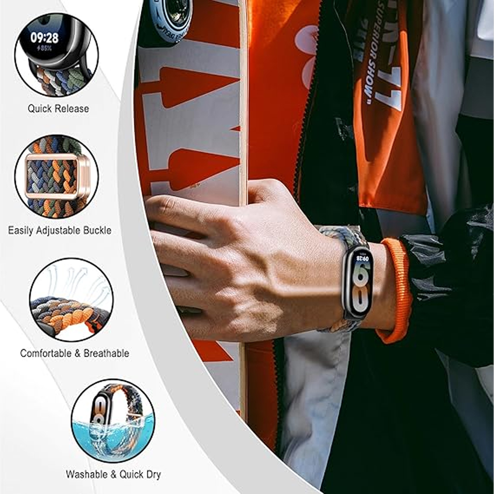 Straps for Xiaomi Mi Band 10 9 – Solo Loop Strap Bewertung und Preis