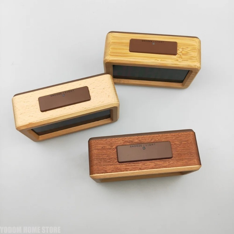 Wooden Large LED Digital Alarm – Smartwatch Faces Bewertung und Preis