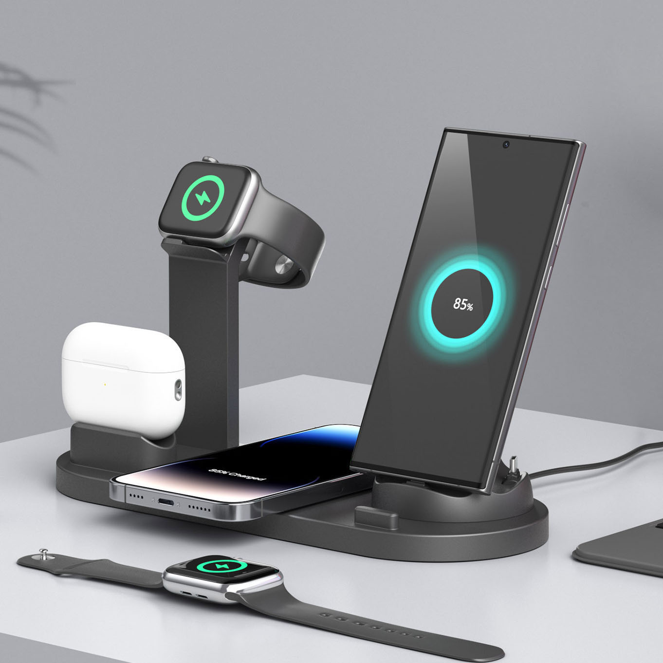 7 in 1 Wireless Chargers Stand – Wireless Charger Watch Bewertung und Preis