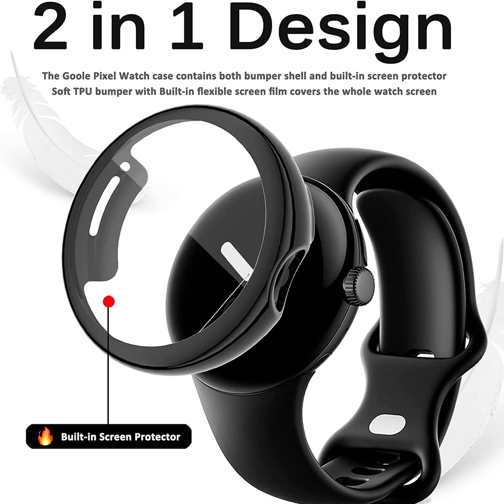 Tempered Glass+Cover For Googl – Smartwatch Band Accessories Bewertung und Preis