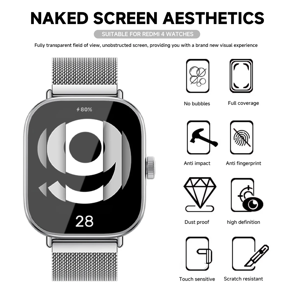 Tempered Glass for Xiaomi Redm – Smartwatch Icon Bewertung und Preis