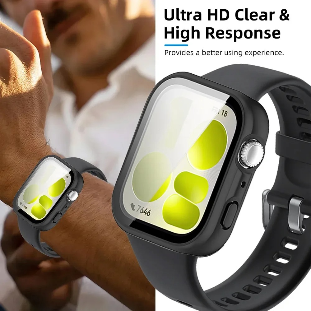 HD Tempered Glass+PC Case For  – Huawei Smartwatch Accessories Bewertung und Preis