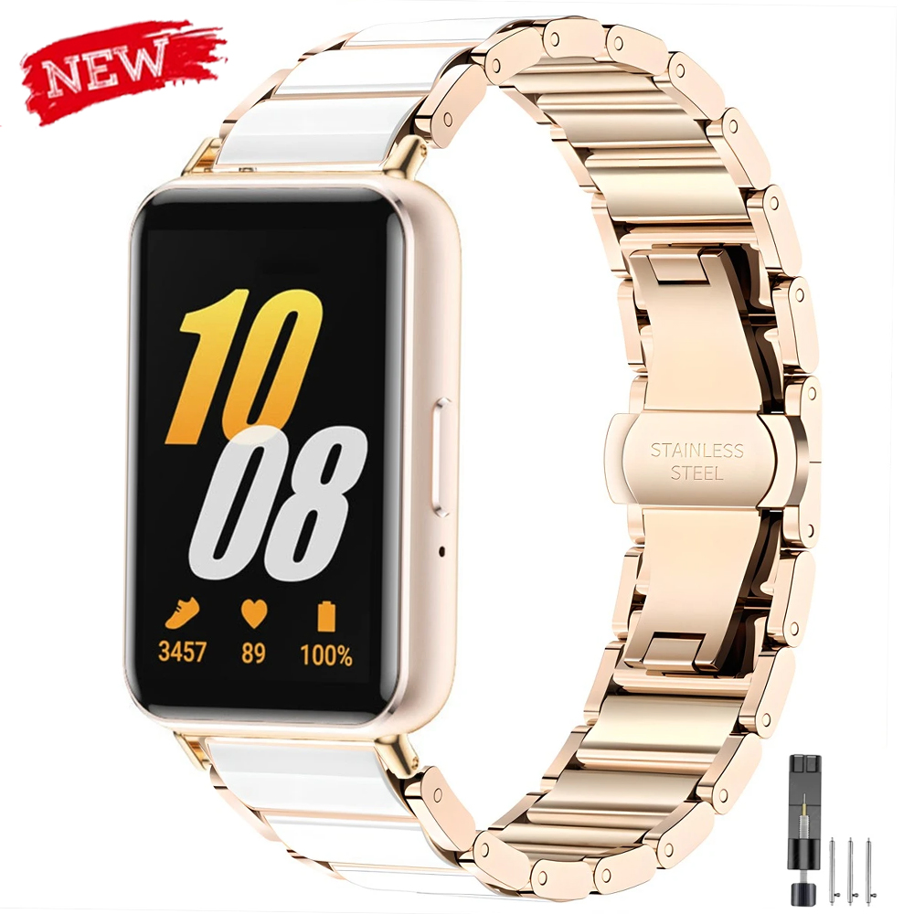 Metal Strap for Samsung Galaxy – Ceramic Link Bracelet Bewertung und Preis