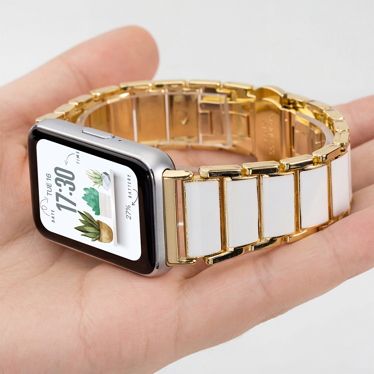Metal Strap for Samsung Galaxy – Ceramic Link Bracelet Bewertung und Preis