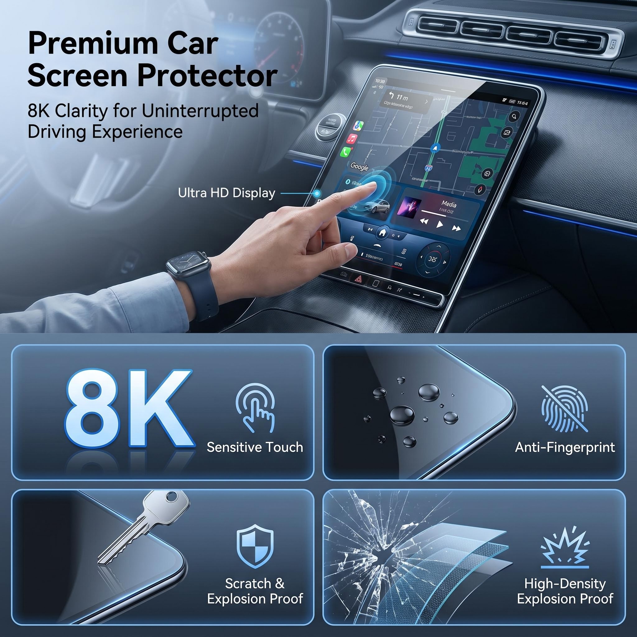 For BMW X5 G05 Global Mid-size – Screen Protector Film Bewertung und Preis