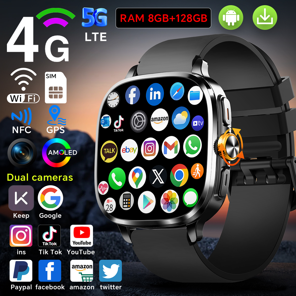 5G Full Netcom S99 Smartwatch  – Smartwatch Store Bewertung und Preis