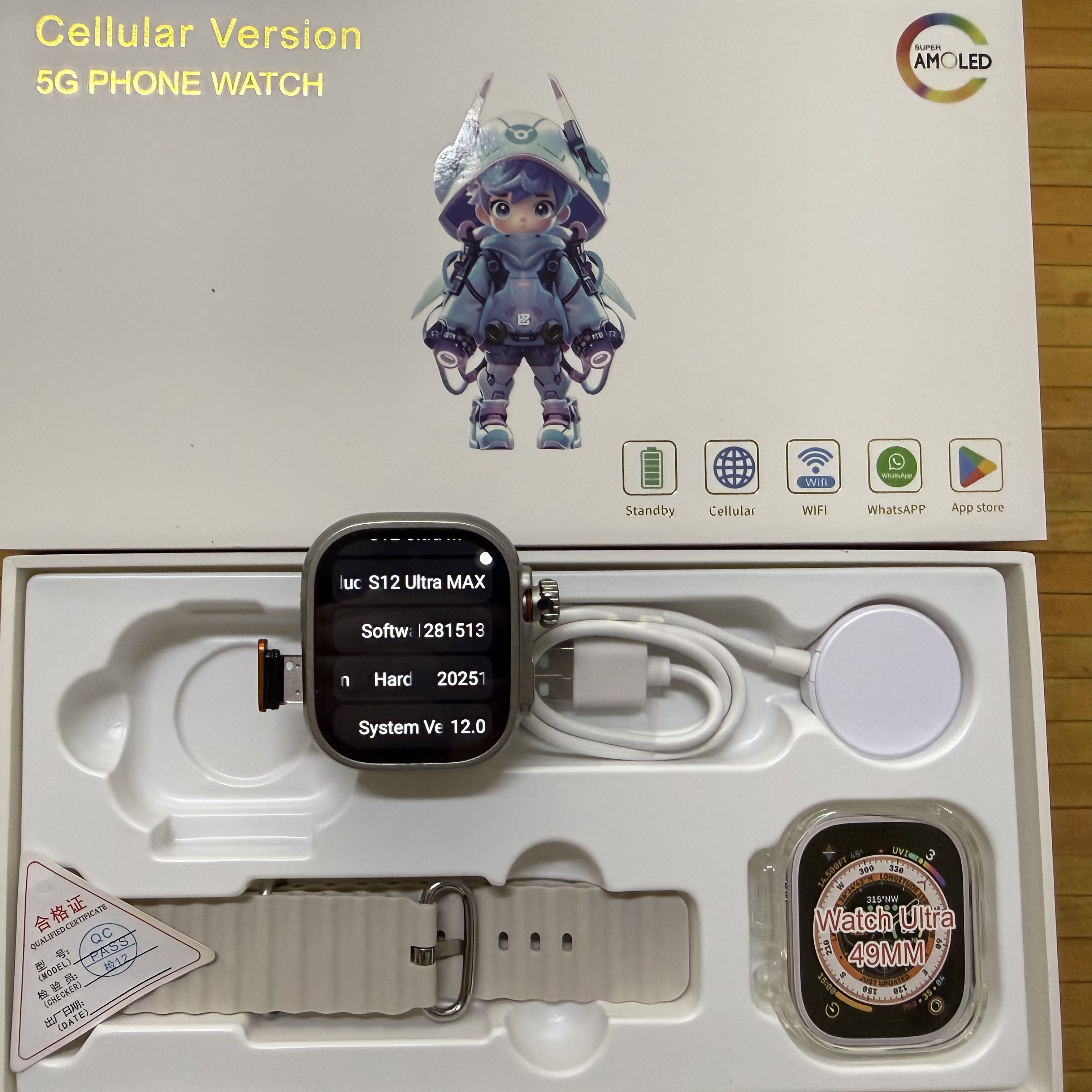 Newest S12 Ultra MAX 5G LTE 2. – Smartwatch Id Bewertung und Preis