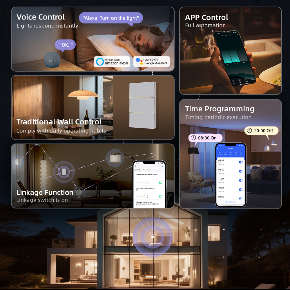 AVATTO 1/2/3/4 Gang WiFi Smart – Smart Accessories Bewertung und Preis