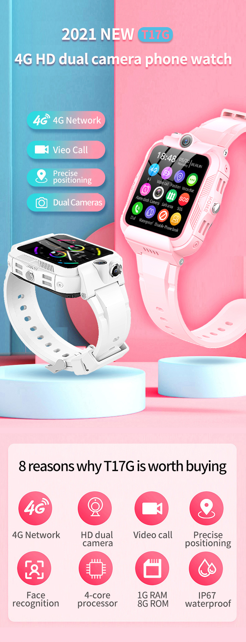 Kids Smart Watch 4G Sim Card S – Smartwatch Store Bewertung und Preis