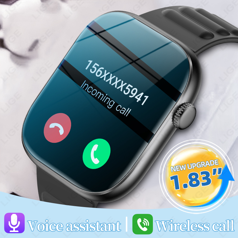 LIGE Smart Watch Man 1.83” HD  – Smartwatch Faces Bewertung und Preis