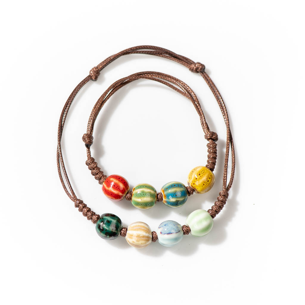 Handmade Ceramic Retro Style B – Ceramic Link Bracelet Bewertung und Preis