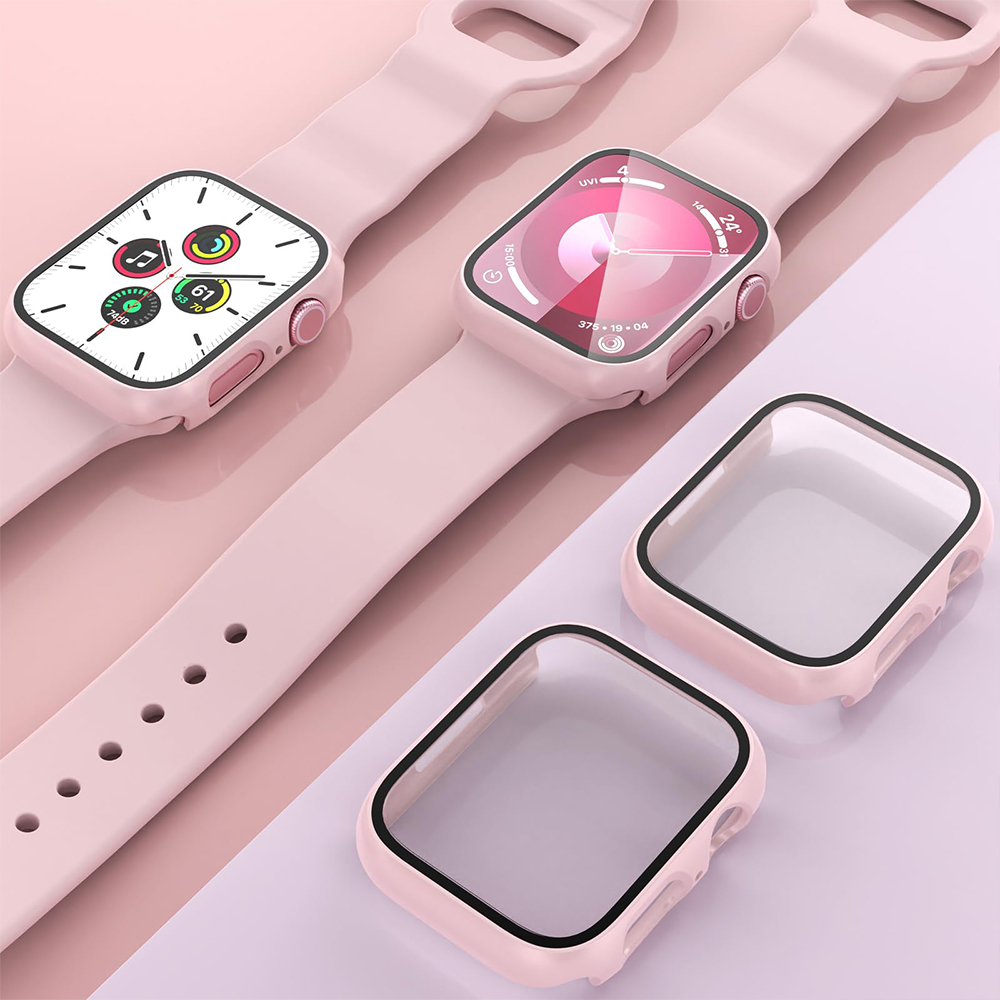 2Pcs Tempered Glass+cover For  – Smartwatch Band Accessories Bewertung und Preis