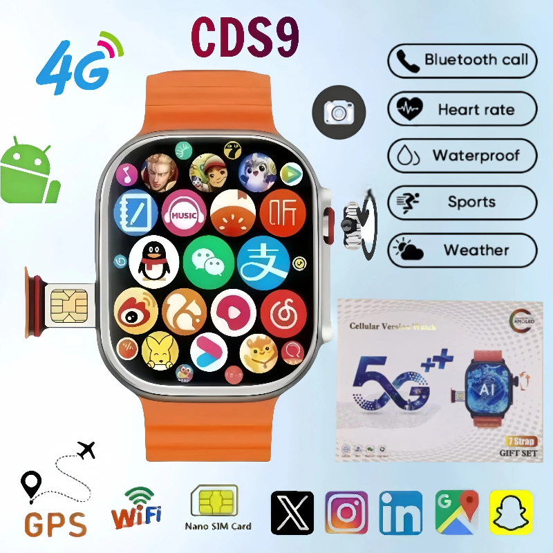 CDS9 Smartwatch Android 4G Net – Smartwatch Id Bewertung und Preis